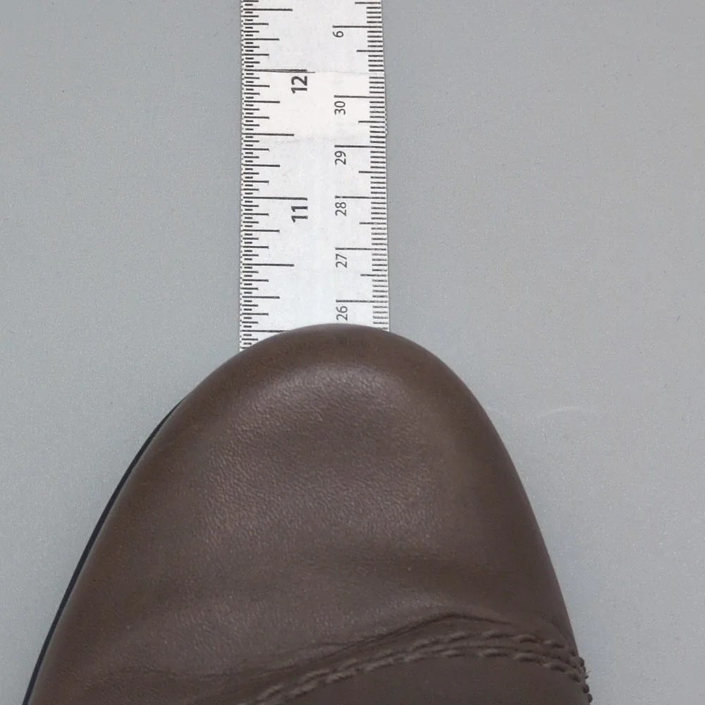 Clarks Boots Womens Gray‎ 8 Leather Ankle Bootie Shoes Side Zip Stretch 67785